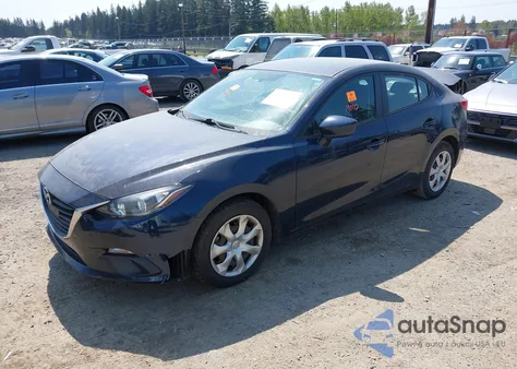 2016 Mazda Mazda3 I Sport z USA, uszkodzony, nr VIN 3MZBM1T71GM318743